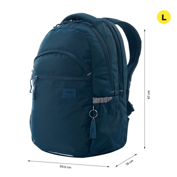 Mochila Universitario Porta PC 15.4 pulgadas Indo Azul Unisex