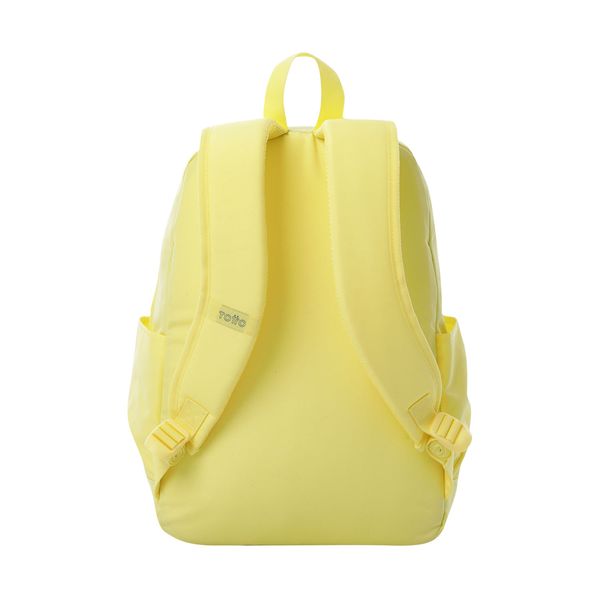 Combo Juvenil X 3 + Lonchera + Lapicera Yuno Mochila 14 pulgadas Amarillo Mujer