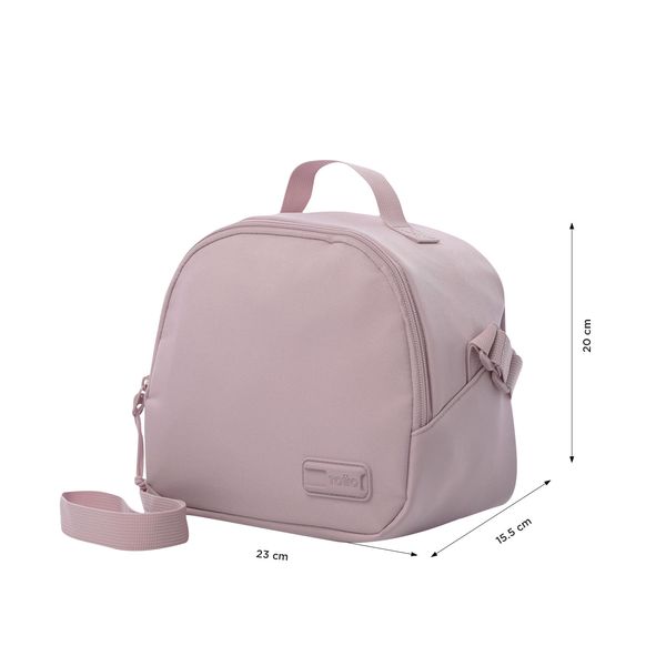 Combo Juvenil X 3 + Lonchera + Lapicera Yuno Mochila 14 pulgadas Rosado Mujer