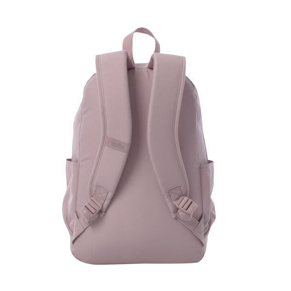 Combo Juvenil X 3 + Lonchera + Lapicera Yuno Mochila 14 pulgadas Rosado Mujer