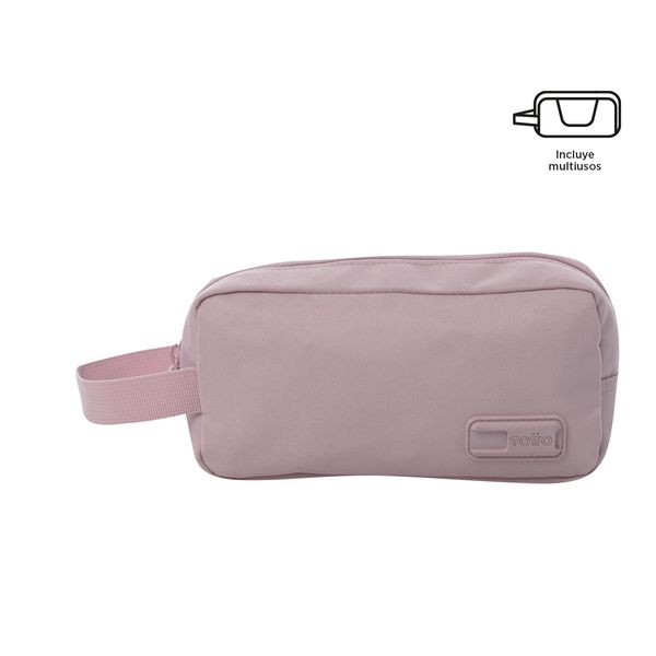 Combo Juvenil X 3 + Lonchera + Lapicera Yuno Mochila 14 pulgadas Rosado Mujer