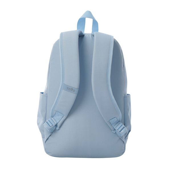 Combo Juvenil X 3 + Lonchera + Lapicera Yuno Mochila 14 pulgadas Azul Mujer