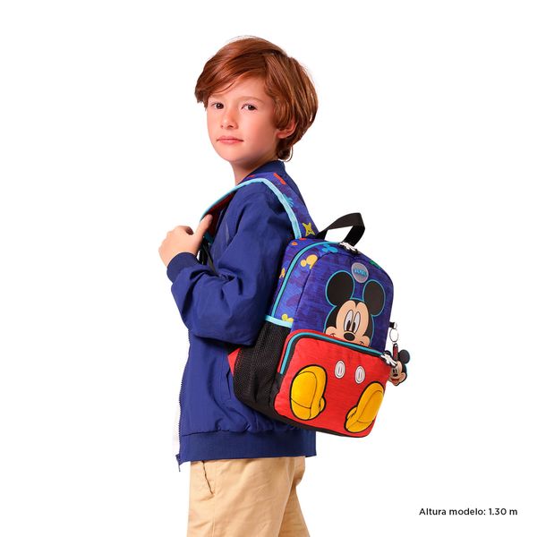 Mochila para Nino Mickey Pequeno Azul