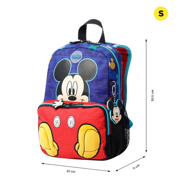 Mochila para Nino Mickey Pequeno Azul