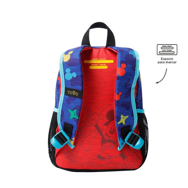 Mochila para Nino Mickey Pequeno Azul