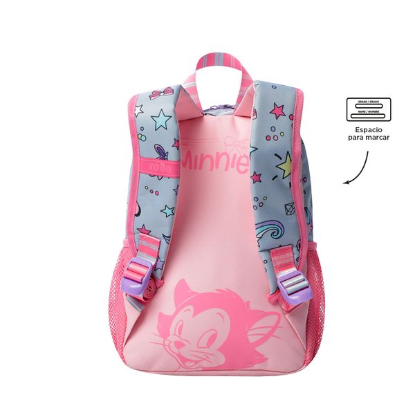 Mochila para Nina Minnie Pequeno Gris