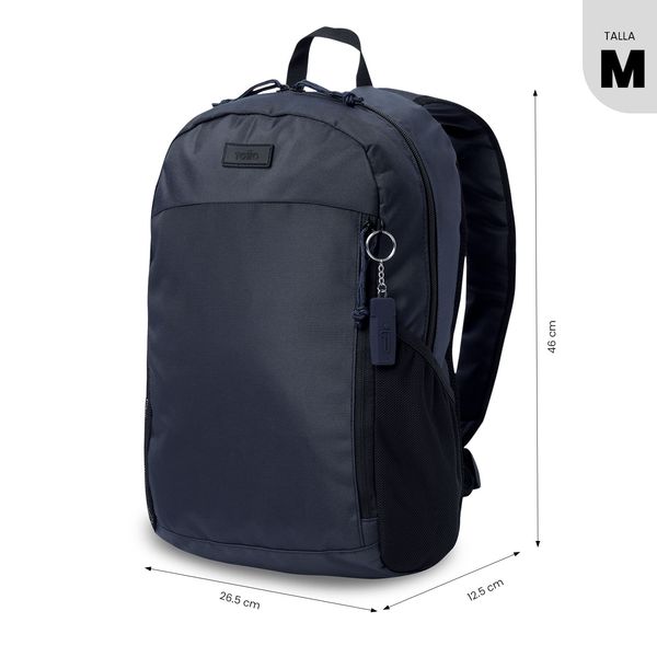 Combo 2 Mochilas Universitario  para hombre | Porta PC 13" y 15" | Rocky 2.0 Azul  y Soki Negro-1769784655224